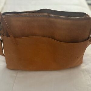 ABLE Martha leather crossbody bag